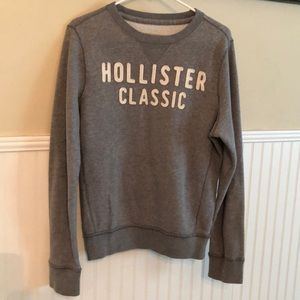 Hollister gray sweatshirt